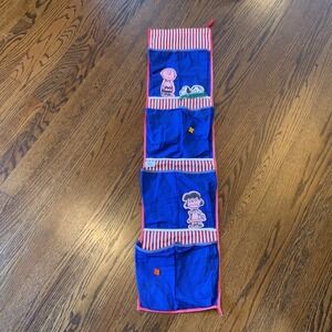 VTG‎ 1970 Peanuts Simon Simple Originals Wall Pocket Snoopy Charlie Brown Lucy